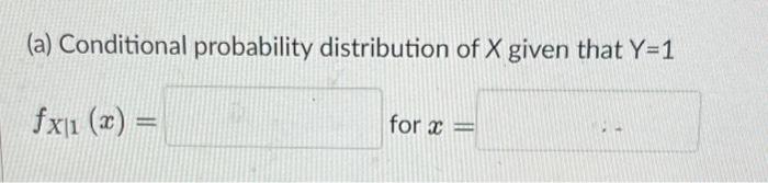 Solved Consider The Following Joint Probability | Chegg.com