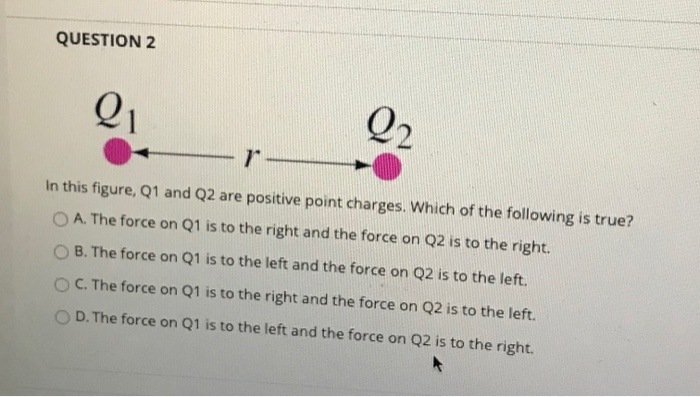 Solved QUESTION 1 Which of the following electric charge | Chegg.com