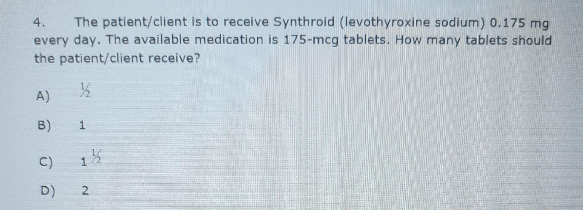 Synthroid 175 Mg