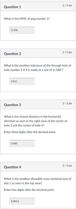 Solved GDT GD&T all the right answers are marked, please | Chegg.com