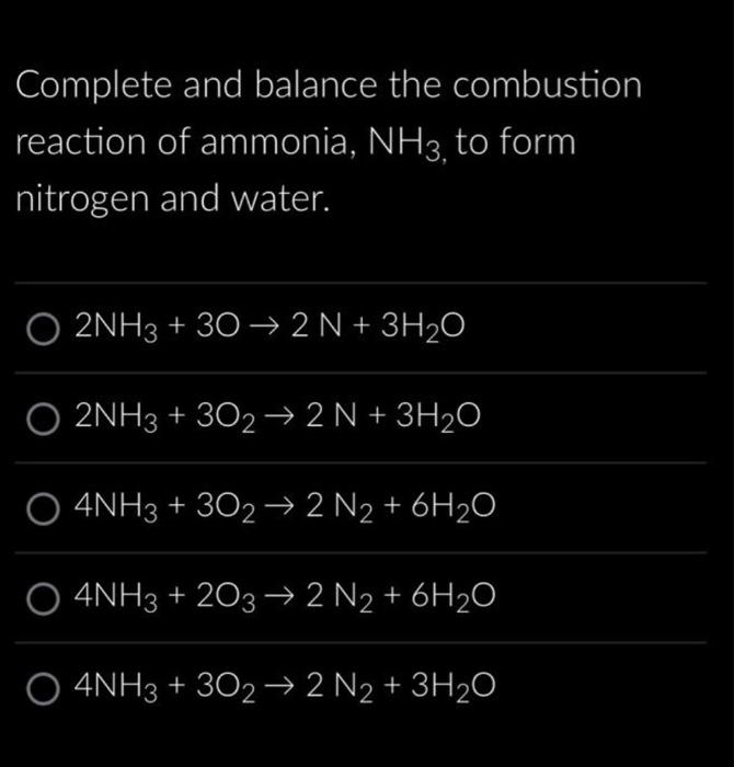 Solved Complete and balance the combustion reaction of | Chegg.com