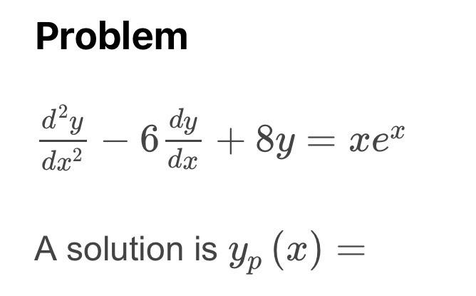 [solved]: Find A Particular Solution To The Differential Equ