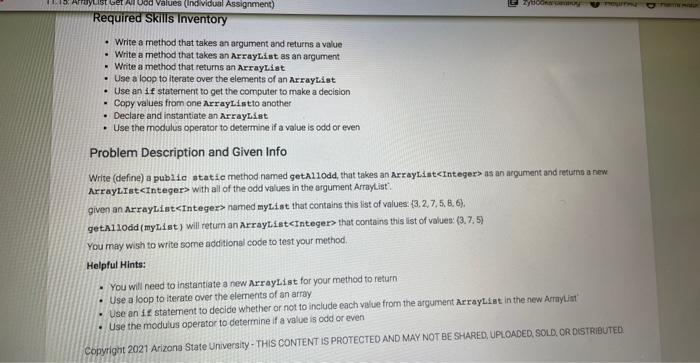 Solved - Write a method that takes an argument and returns a | Chegg.com