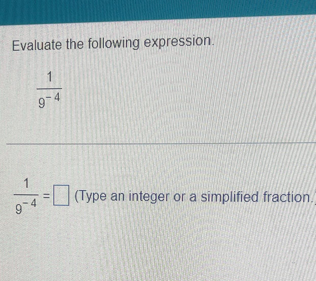 evaluate the expression 1 4 9 20