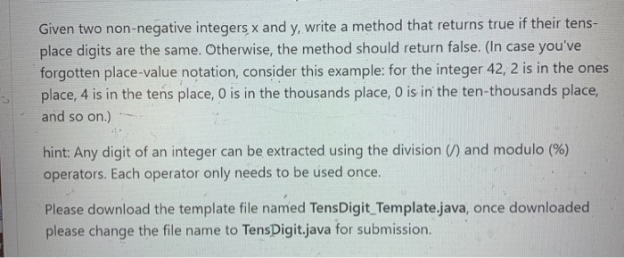 Solved This Is Java Please Do Not Edit The Main Program Chegg Com