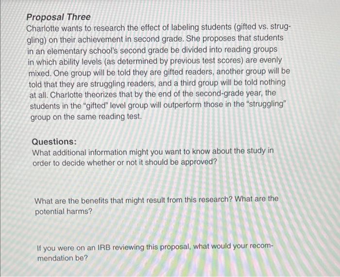 Instructions Imagine You Have Been Assigned The Task | Chegg.com