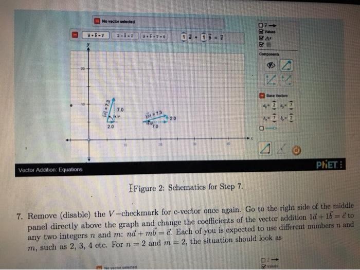 Solved No Vector Selected A 27 7 Ororo Compone B Chegg Com