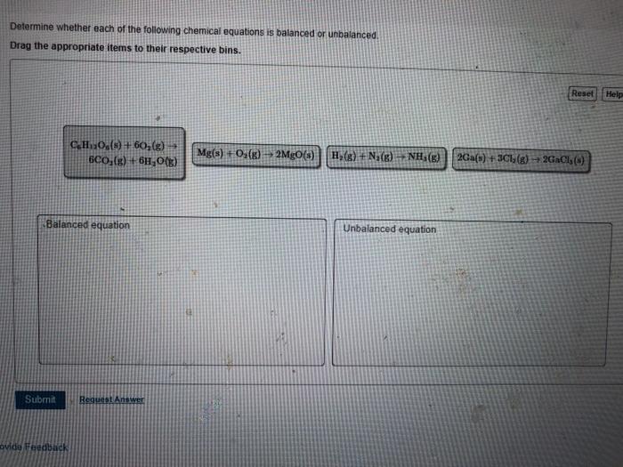 Solved Determine whether each of the following chemical | Chegg.com