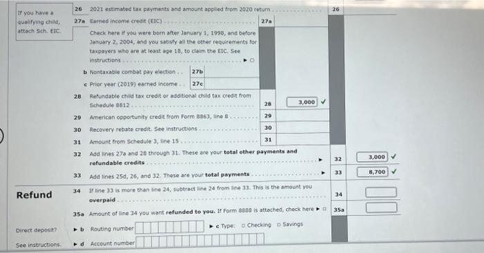 Solved Note: This Problem Is For The 2021 Tax Year. Lance H. | Chegg.com