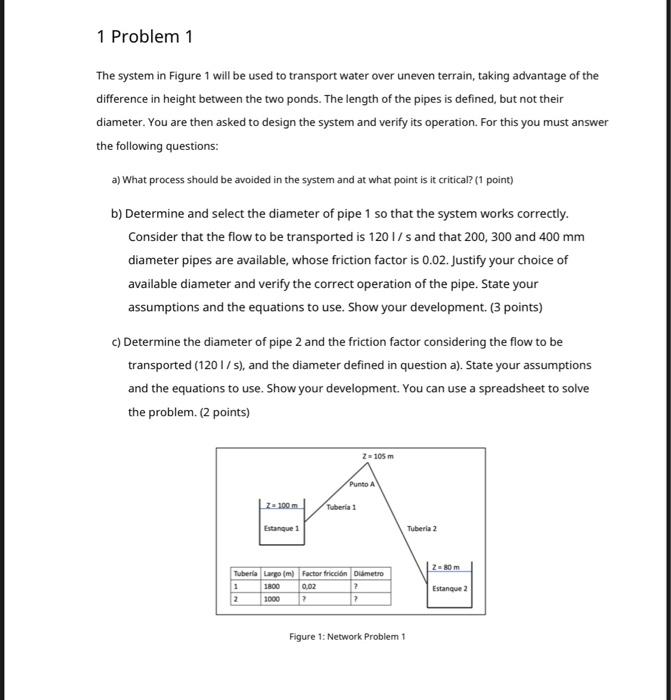 Solved 1 Problem 1 The system in Figure 1 will be used to | Chegg.com