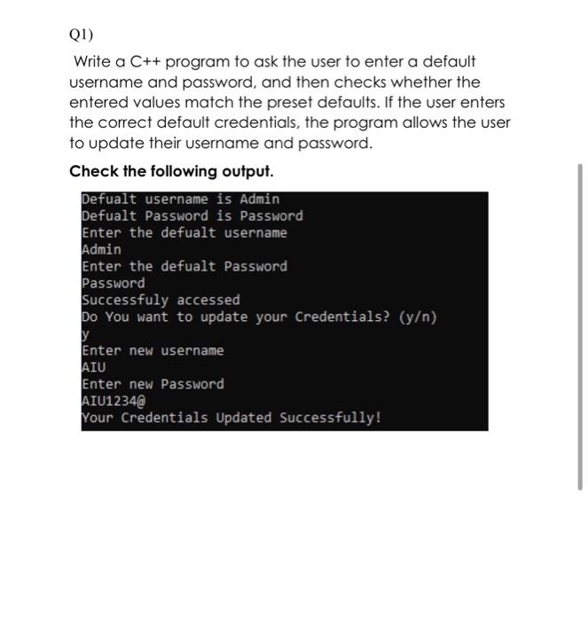 Solved - Write, compile, and execute a C++ computer program. | Chegg.com