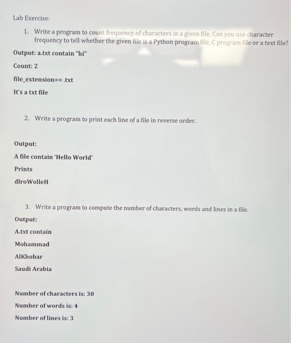 Solved 3. Write a program to compute the number of | Chegg.com