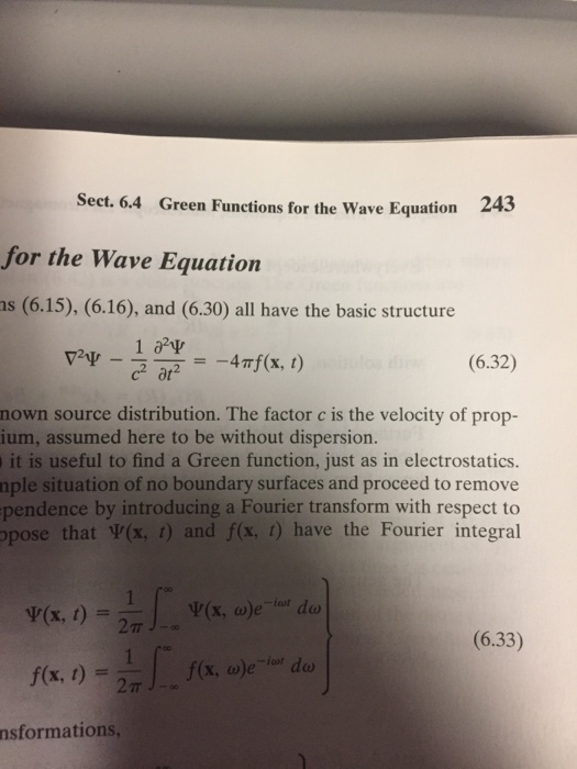 wave equation problem solving