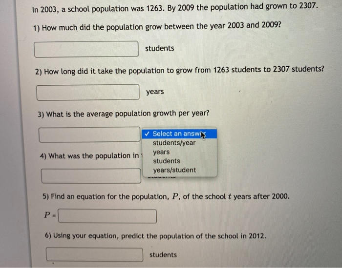 What Does School Population Mean