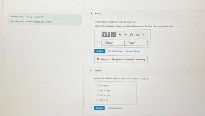 Solved Figure 1 of 1What is the magnetic field strength at | Chegg.com