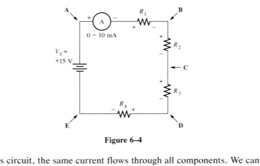 Solved 9. Open The Circuit At Point B. Measure The Voltage | Chegg.com