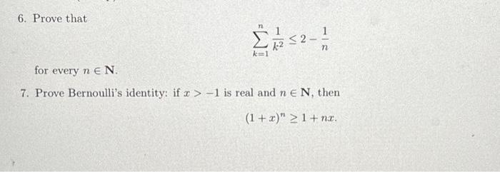 Solved Can someone help me to solve these induction proving | Chegg.com