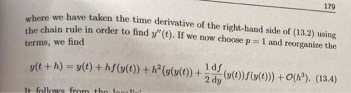 13.5.** Consider the backward Euler method In+1 = In | Chegg.com