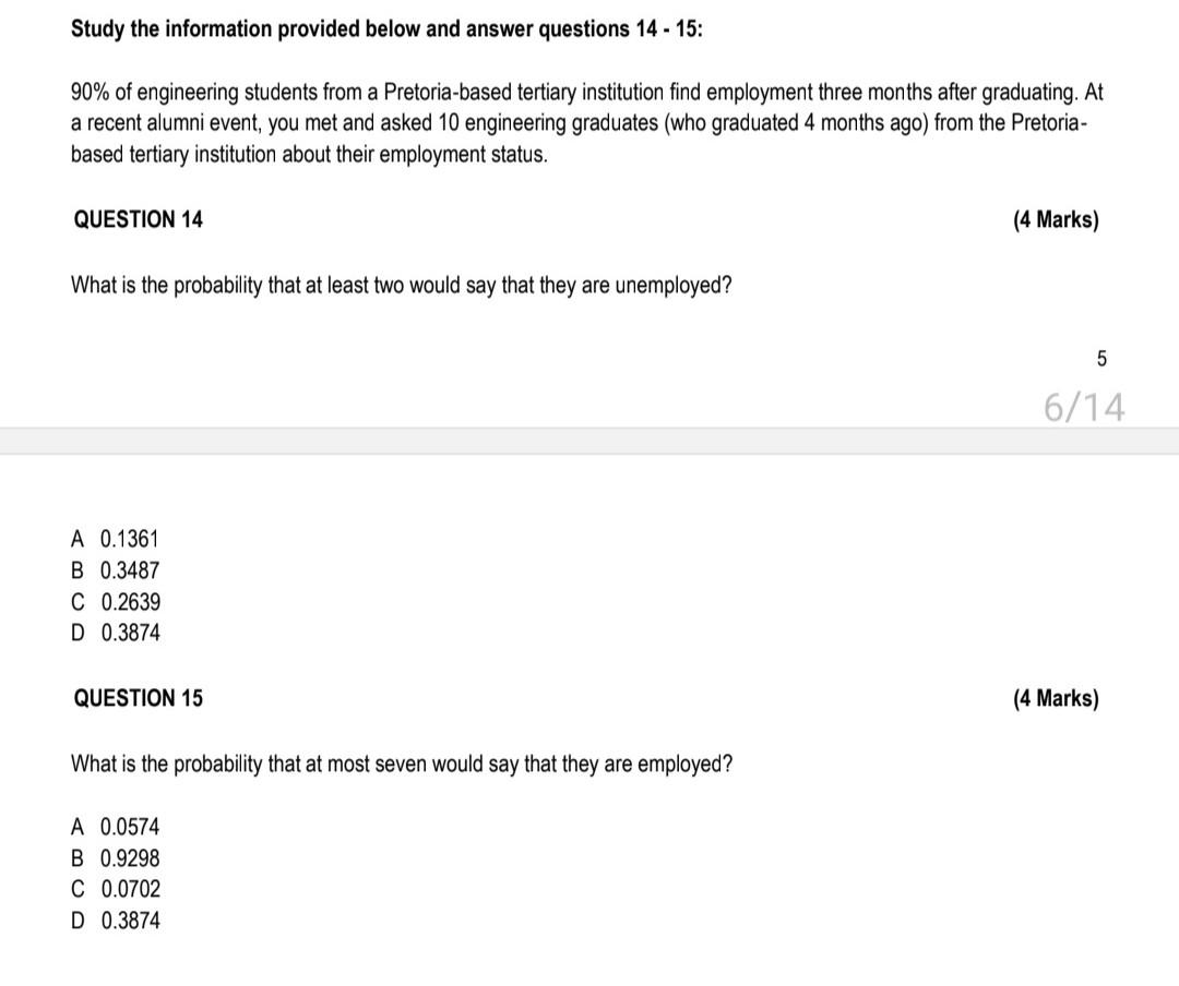 Solved Study the information provided below and answer | Chegg.com