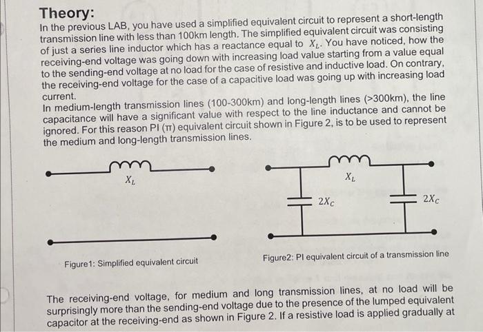 Solved Voltage Regulation In Medium Length Transmission | Chegg.com