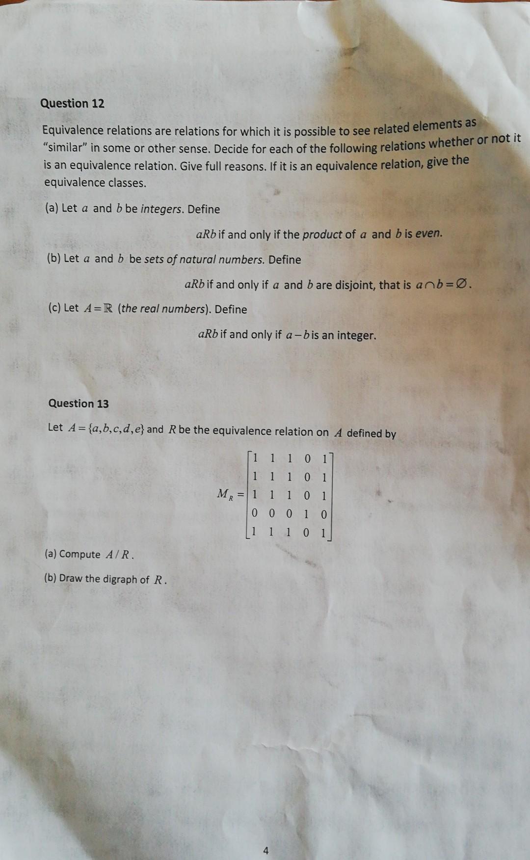 Solved Question 1 Prove The Following Statements Using | Chegg.com