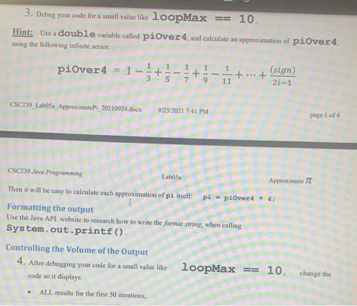 Solved In this exercise you are to write a simple Java | Chegg.com