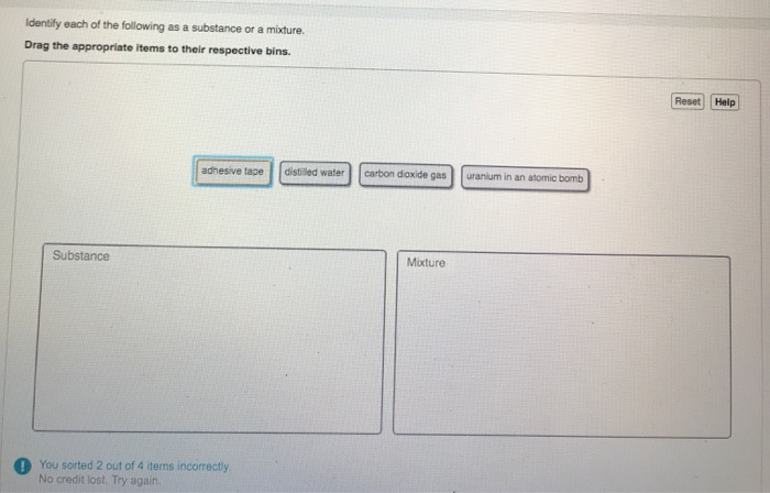 Solved Identify each of the following as a substance or a | Chegg.com