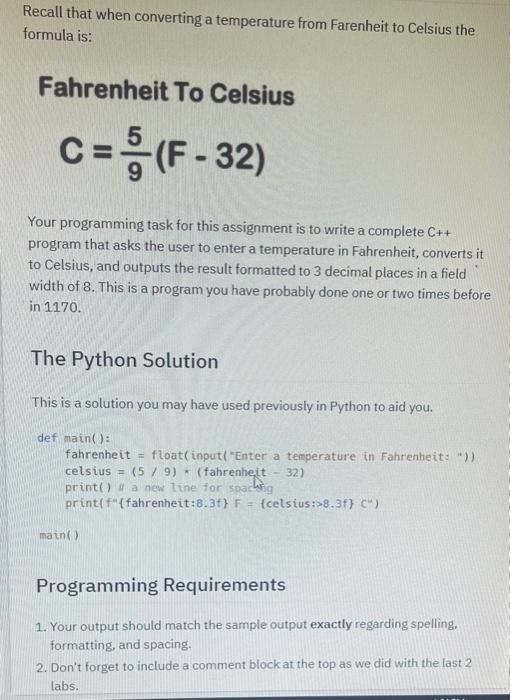 SOLVED: Napte udy 36Â°F c. 55Â°C to Fahrenheit b40Â°F to Celsius. 36Â°F to  Celsius. Phys Sci 1.2.47 Score 0 of 1 pt. Homework: Section 1.2 Homework 14  of 148 complete. Enter your