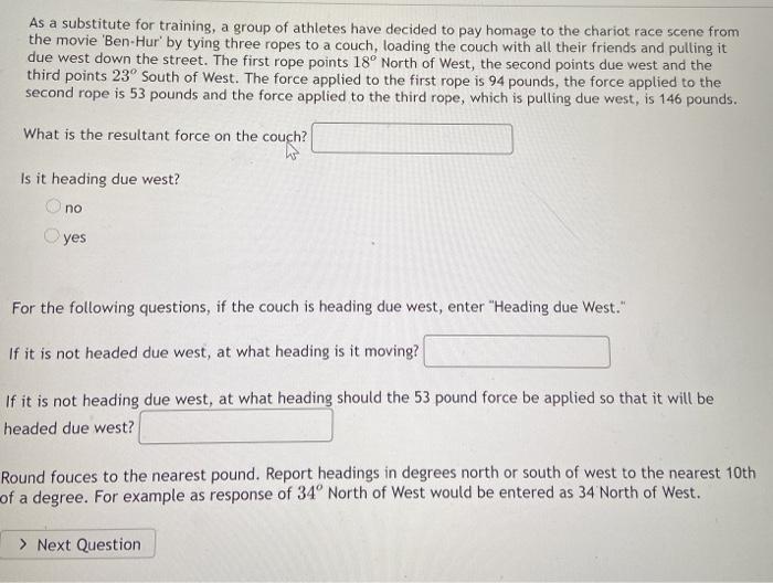 Solved As a substitute for training, a group of athletes