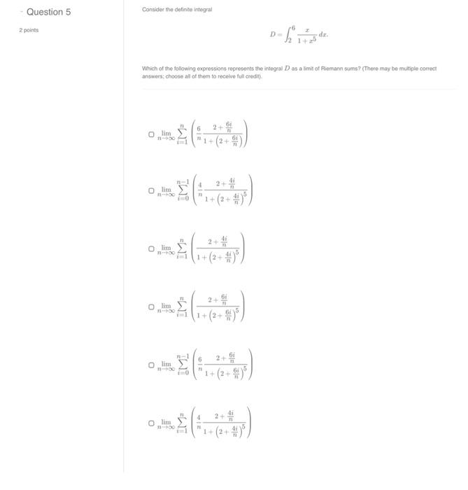 solved-consider-the-definite-integral-d-261-x5xdx-which-of-chegg