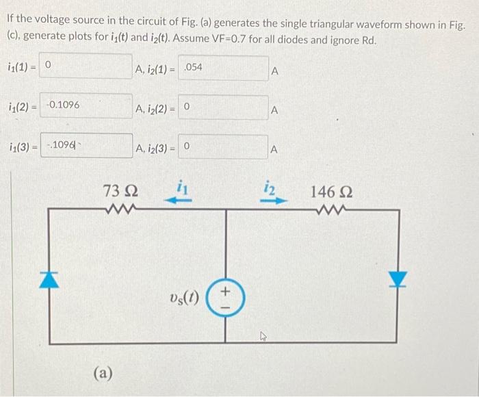 Solved If the voltage source in the circuit of Fig. (a) | Chegg.com