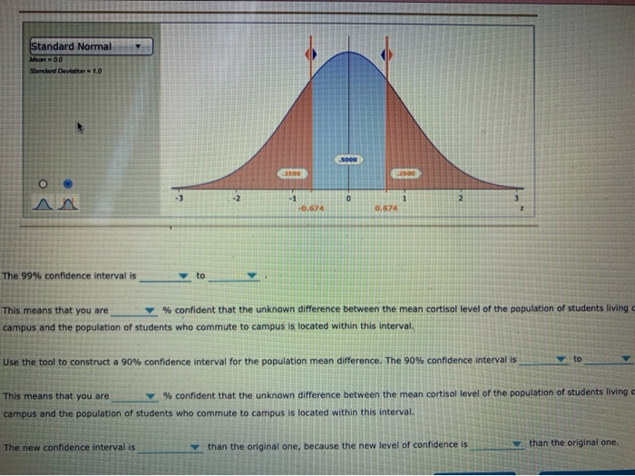 Solved 10. Confidence intervals for estimating the | Chegg.com