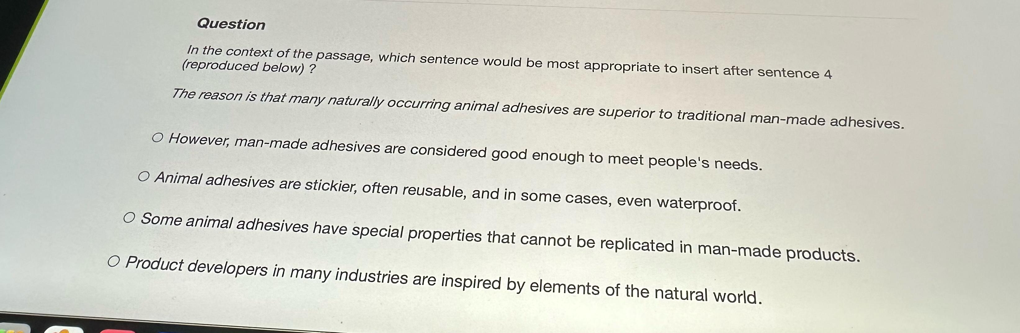 IN THE CONTEXT OF THE SENTENCE IN WHICH IT OCCURS visual data 6