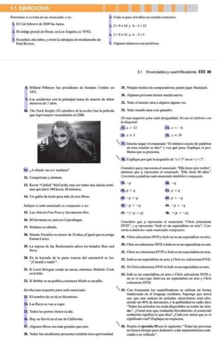 1. B 2 de tebrere de 3000 fac lanek. 1. \( 5+9+14 y 4-1=12 \) 4. \( 3+9+t \) th \( =4-2+3 \) Pial Hescse. 31 Enunciadosy caan