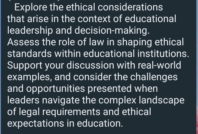 Solved Explore the ethical considerations that arise in the | Chegg.com