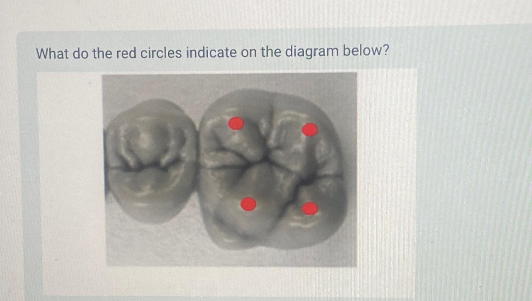 Solved What do the red circles indicate on the diagram | Chegg.com
