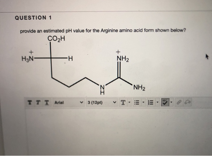 Solved QUESTION 1 provide an estimated pH value for the