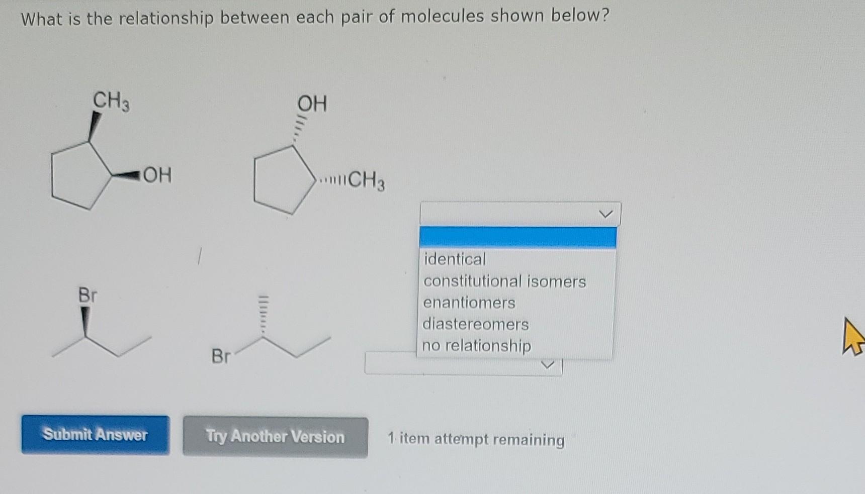 Solved What Is The Relationship Between Each Pair Of