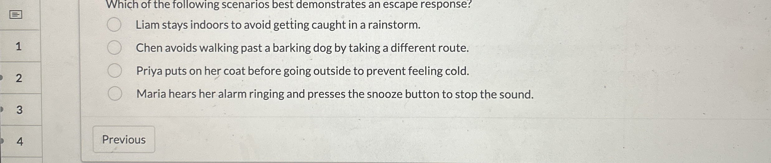 Solved Which of the following scenarios best demonstrates an