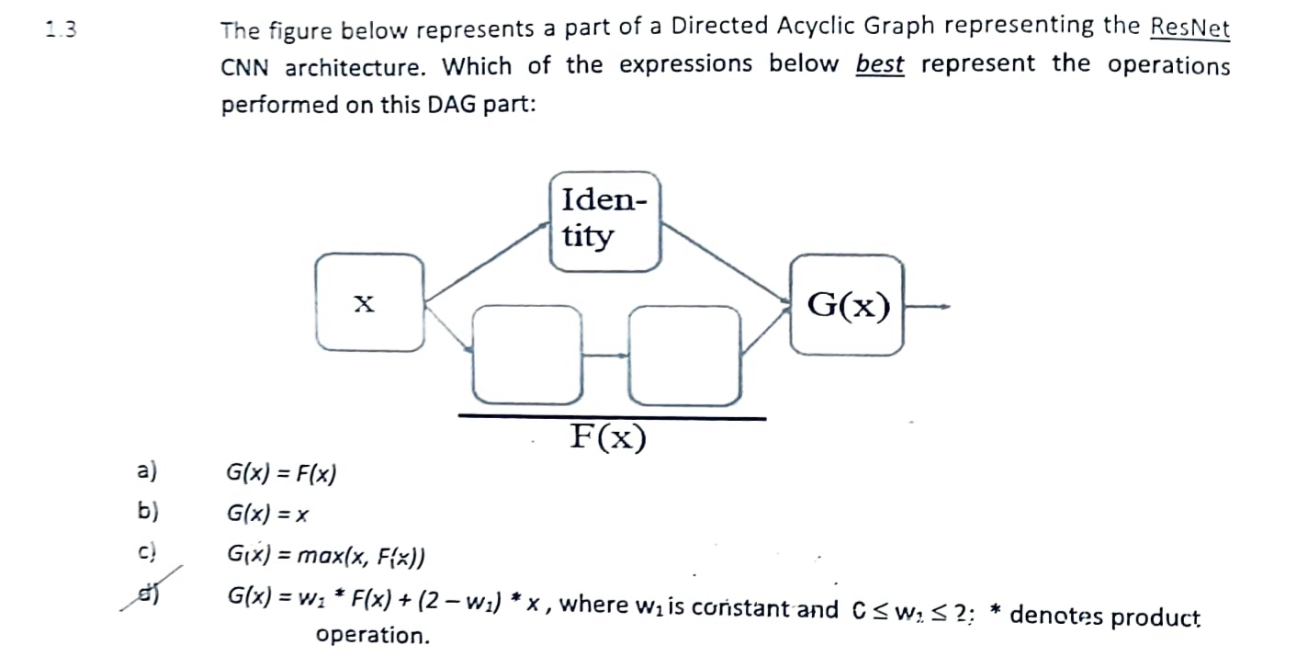Solved 1.3The figure below represents a part of a Directed | Chegg.com