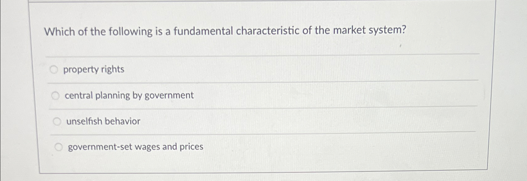 Solved Which of the following is a fundamental | Chegg.com