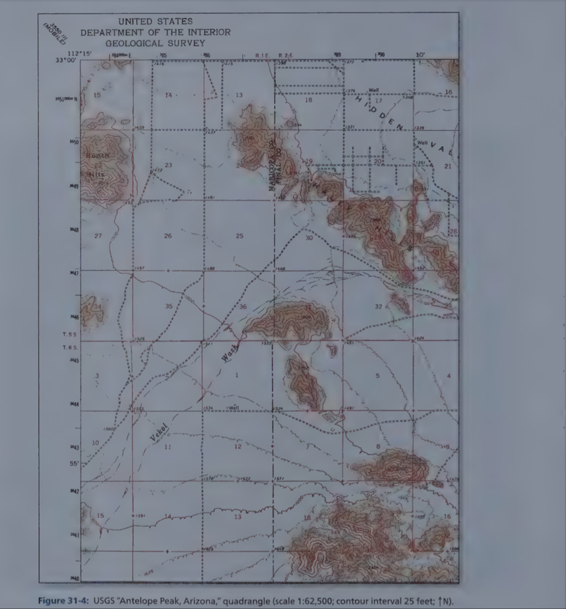 Solved These questions are based on the map in your lab | Chegg.com