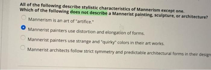 which-of-the-following-are-characteristics-of-mannerist-painting