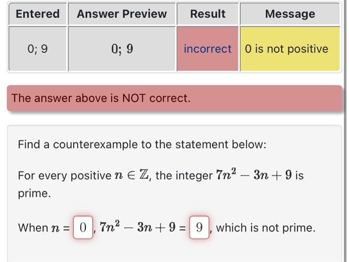 Solved The Answer Above Is NOT Correct. Find A | Chegg.com