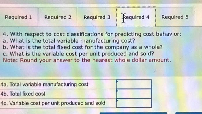 Solved 4. With respect to cost classifications for | Chegg.com