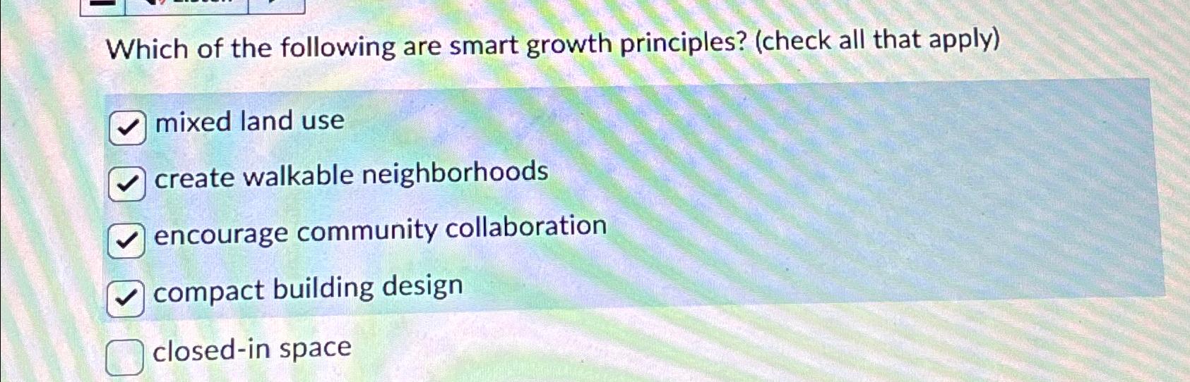 Smart Growth Principles