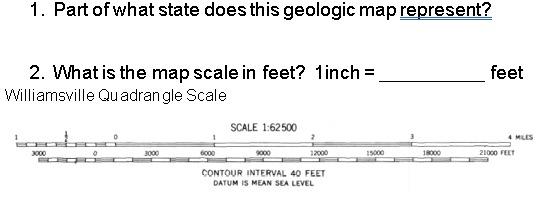 Solved 1. Part of what state does this geologic map | Chegg.com