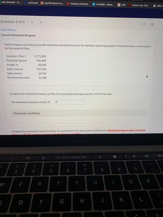 Solved Mac software.Fr myCoyote MyCOD Quick Ace Pokemon | Chegg.com