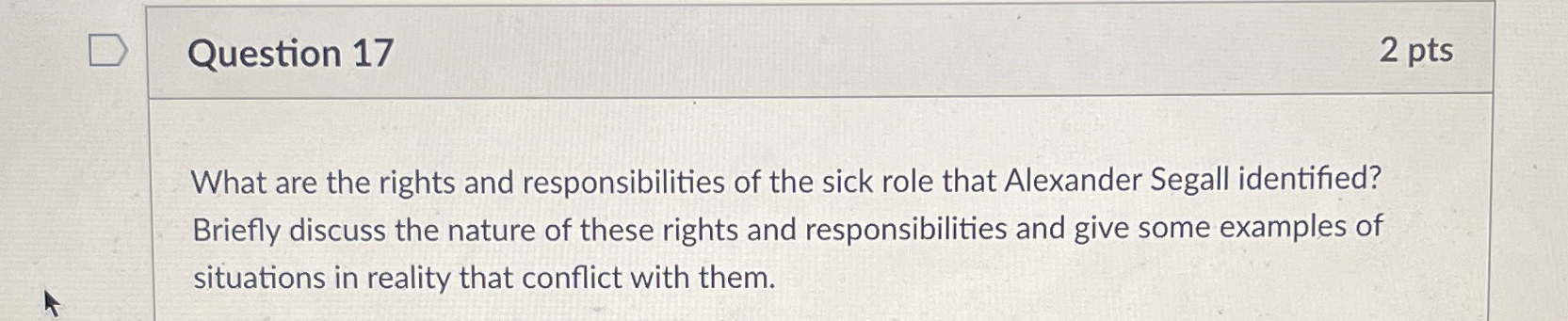 Solved Question 172ptsWhat are the rights and | Chegg.com