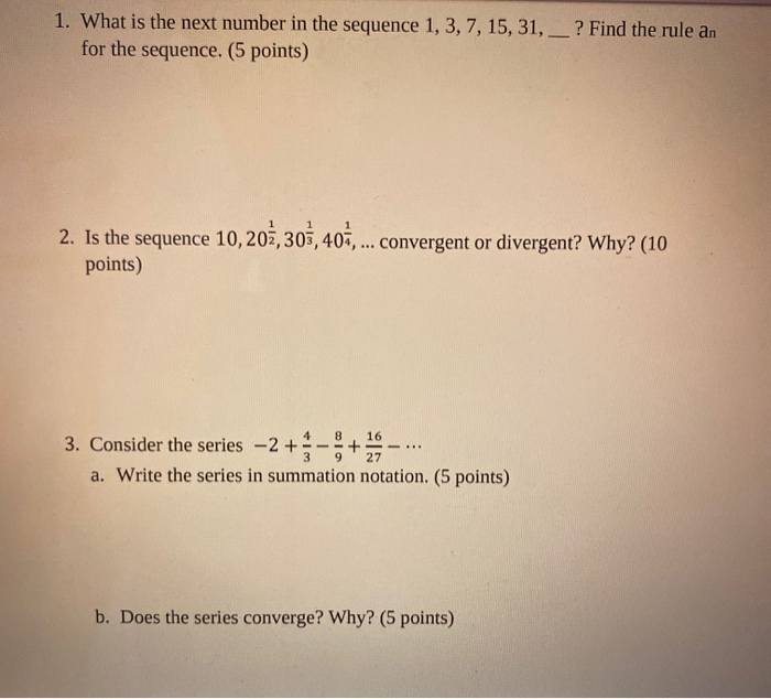 1 2 3 5 8 number sequence